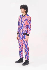 OEM Drawstring Custom Printed Spandex Autumn <b>Tracksuit</b> High Quality Lightweight Quick Dry Unisex 2 1 Set 3D Embroidery Jogging - Product Image 3