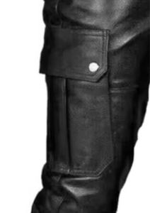 pantalon en cuir - Product Image 3
