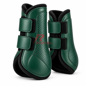Botas ligeras para cepillado de caballos con forro acolchado, cierres seguros y soporte flexible para un uso ecuestre diario cómodo. - Product Image 3