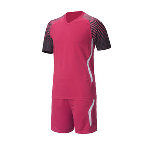 Ensemble de maillots de football personnalisés à dégradé, uniforme de football respirant en polyester, kit sportif imprimé par sublimation pour hommes - Product Image 3