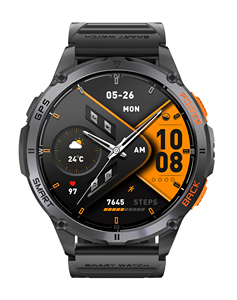 K67a gps smartwatch nhà sản xuất với 10 + năm kinh nghiệm AMOLED IP68 thông minh đồng hồ Đèn pin ats3085l chipast nhiều thể thao - Product Image 1