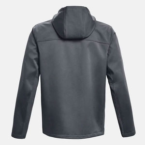 <b>Men</b> Classic Hooded Windbreaker <b>Jacket</b> Lightweight Outdoor Casual Soft Comfortable Zip Closure Regular Fit Modern Waterproof - Product Image 2