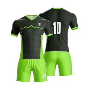 Conjunto de Uniforme de Fútbol de Diseño Personalizado para Hombre y Mujer, Ligero, Transpirable, de Secado Rápido, Proveedor de Ropa Deportiva de Poliéster para Equipos - Product Image 5