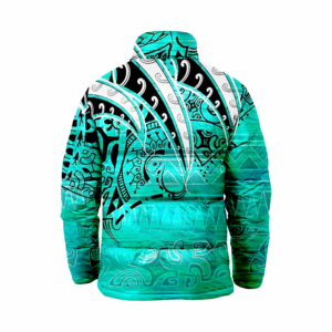 Latest Design Top Trending Best Selling Wholesale Rate Customized Logo Coated Sublimation Men's Canvas Puffer <b>Jacket</b> Breathable - Product Image 6