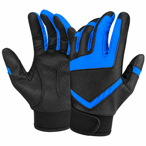 Gants de frappe de baseball et de softball de qualité supérieure en cuir véritable, service ODM/OEM, gants de frappe de baseball pour adultes en vente - Product Image 2