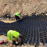 Sistema de Confinamiento Celular de Geoceldas de HDPE para Caminos de Acceso a Vertederos e Ingeniería de Gestión de Residuos