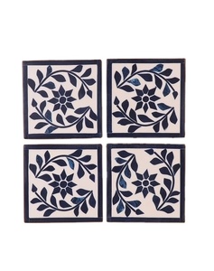 Ensemble de dessous-de-verre en os incrusté fait main de qualité supérieure, incrustations de coquillages de luxe, dessous-de-verre pour boissons, taille personnalisée et sets de table élégants pour un style de maison élégant - Product Image 4