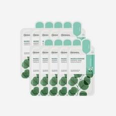 Pack de 10 masques essentiels Mediheal hydratants pour le visage, à base de Centella Asiatica, soin visage aux herbes 239984 - Product Image 1