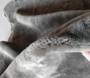 Doublure de chaussures de haute qualité en peau de mouton double face, fourrure animale, peau d'agneau pour vêtements - Product Image 6