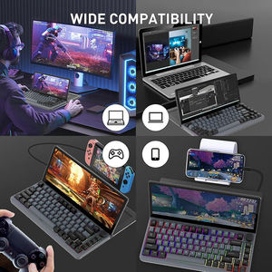 Clavier de jeu portable K3 avec écran IPS de 13 pouces, design mécanique, avec extension USB/SSD, pliable pour Windows et <span class=keywords><strong>Mac</strong></span>, interface Type <span class=keywords><strong>C</strong></span> - Product Image 6
