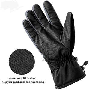Proveedor Directo de Fábrica, Guantes de Esquí de Calidad Profesional, Material y Diseño a la Medida del Cliente, Guantes de Esquí de Cuero de Alta Calidad - Product Image 2
