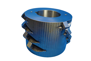 Bloque de Cuchillas Helicoidales de Acero Dúplex de Alta Calidad para Fresadora, Fundición a la Cera Perdida, Personalizado por Vartis Engineering - Product Image 4