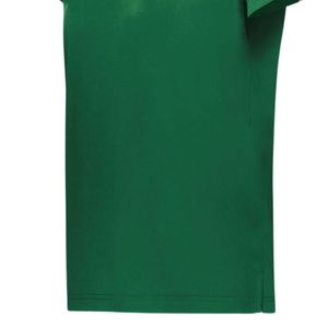 Polo de Manga Corta Verde para Mujer con Logotipo Bordado en Rosa, Cuello Camisero, Informal, de Algodón, Uniforme de Golf, Suave, Cómodo y a la Moda - Product Image 5