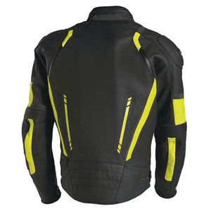 Vestes en cuir pour motards entièrement personnalisées, style motard, en cuir véritable, en vente en ligne - Product Image 2