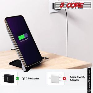 Estación de Carga Inalámbrica Rápida Boostcharge Slim USB-C de 10 W Máx. con Superficie de Vidrio, Compatible con Base de Carga Inalámbrica en Blanco y Negro - Product Image 3