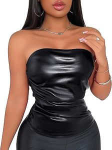 Fabricante OEM de Tops de Cuero Personalizados para Mujer, Chaleco sin Mangas de Cuero Genuino, Top de Cuero Ajustado a la Moda para Damas - Product Image 6