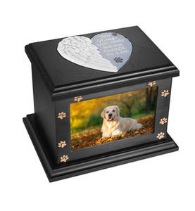 Urna Funeraria de Madera para Cenizas de Mascotas, Urnas de Cremación de Madera para Cenizas de Perros y Gatos, Urnas de Madera de Palisandro a Bajo Precio - Product Image 3