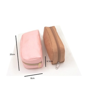 Washable Kraft Paper Cosmetic <b>Case</b> Environmental Portable <b>Makeup</b> Bag - Product Image 4