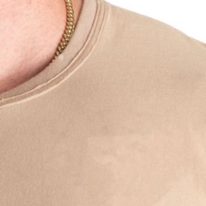 เสื้อยืดโอเวอร์ไซส์ผู้ชายสั่งทำขายส่ง ผ้าฝ้าย 100% หนัก 300 GSM ทรงหลวมไหล่ตก สตรีทแวร์ คอกลมเรียบ - Product Image 5