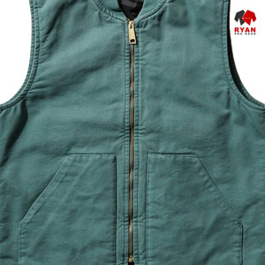 Chaleco Vaquero Personalizado Ryan Pro Gear para Hombre, Cierre de Cremallera, Tela Transpirable con Logotipo Personalizado - Product Image 6
