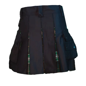 Kilt Escocés al por Mayor, Estilo Tartán con Contraste de Color, Tradicional, de Alta Calidad, para Hombres y Mujeres - Product Image 1