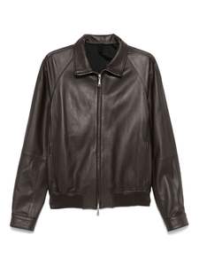 แจ็คเก็ตหนังผู้ชายแบบกันน้ำ คอตั้ง ผ้าแคนวาส เงางาม สีสันและโลโก้สั่งทำได้ คุณภาพสูง ขายส่ง OEM สำหรับฤดูหนาว - Product Image 5