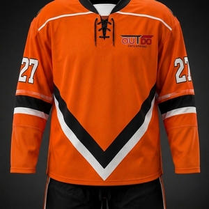 Ice Hockey Uniform Premium <b>Athletic</b> Wear Built With Soft Breathable Material And Reinforced Stitching For Long Lasting - Product Image 6