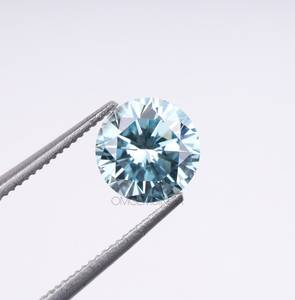 Diamante Azul de Corte Elegante Cultivado en Laboratorio, Piedra Suelta con Certificación IGI CVD/HPHT para Joyería, Anillos y Pendientes - Product Image 5