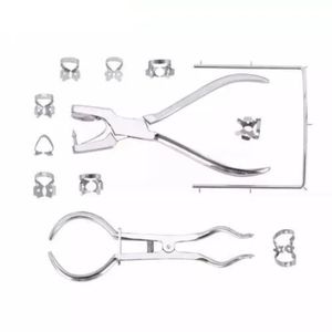 Kit complet d'isolation endodontique en caoutchouc pour traitement des canaux radiculaires, instrument professionnel d'isolation dentaire. - Product Image 1
