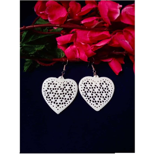 Pendientes de Hueso de Búfalo / Pendientes de Hueso de Camello / Pendientes de Hueso de Vaca - Regalo Empresarial Ecológico Hecho a Mano - Product Image 5