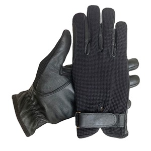 Gants de mécanicien en cuir et coton de qualité supérieure avec poignées antidérapantes, légers, respirants, gants de sécurité pour le travail - Product Image 6