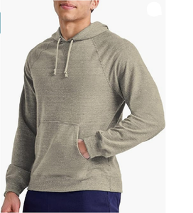 Sweat à capuche pour homme de haute qualité, 100% coton, tissu éponge de haute qualité, imprimé en relief, motif uni, vêtement long - Product Image 2