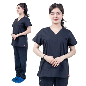 Medical <b>Scrubs</b> Nursing Uniform Sets Anti-wrinkle & User-friendly Women & Men Manufacturer Clothes - Product Image 1