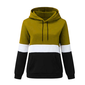 Sudadera con capucha de color personalizado con logo, de alta calidad, 350 GSM, de forro polar de tres tonos, para hombre y mujer - Product Image 2