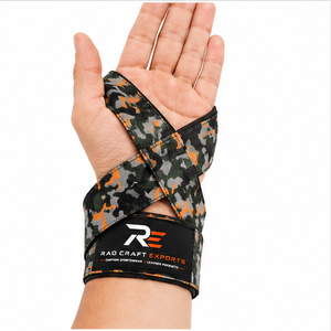 Correas de alta resistencia en forma de 8 diseñadas para mejorar la fuerza de agarre, reducir la fatiga de las manos y soportar ejercicios de levantamiento de pesas. - Product Image 4
