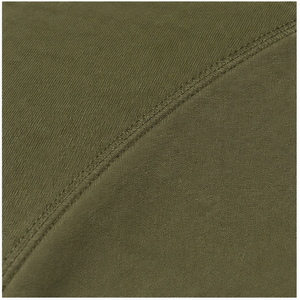 Camiseta Oversize de Cuello Alto y Manga hasta el Codo en Verde Oliva Oscuro para Mujer WTS-0024 - Product Image 6