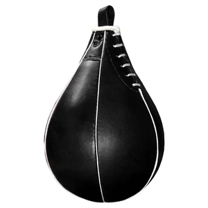 Ballon de vitesse de boxe professionnel en cuir pour entraînement de boxe et musculation, équipement de boxe OEM - Product Image 1