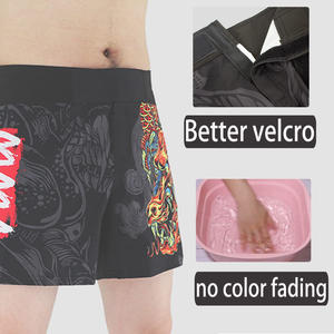 Shorts MMA personnalisés de haute qualité, imprimés par sublimation, pour l'entraînement, la gym, le fitness, vêtements de sport, séchage rapide, légers, service OEM - Product Image 5