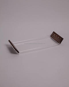 ถาดเสิร์ฟไม้สไตล์อาหรับขนาดใหญ่ทำด้วยมือพร้อมแม่ของไข่มุกถาดตกแต่งแบบชนบทสำหรับกาแฟชาออตโตมาน - Product Image 5