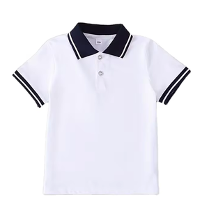 Adults' Jersey Short Sleeve Polo Uniform 100% Cotton High School Summer Casual Wear Sports Parties School Event Bangladesh - Product Image 1