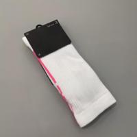 Chaussettes montantes personnalisées OEM à échantillon rapide pour hommes, idéales pour la course, le sport, le cyclisme, le basketball, avec revers tricoté et base renforcée