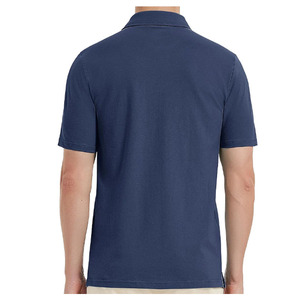 เสื้อโปโลลำลองพรีเมียมสำหรับผู้ชาย แขนสั้น ผ้าคอตตอนผสม น้ำหนักเบา สวมใส่สบาย ระบายอากาศได้ดี เหมาะสำหรับใส่ในชีวิตประจำวัน - Product Image 6