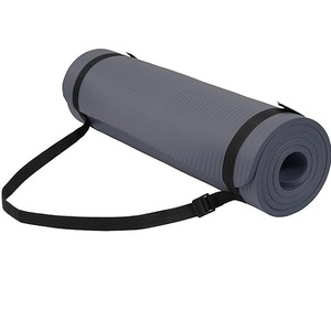 Tapis de yoga épais en mousse personnalisés par des fabricants pakistanais, tapis de méditation vierges en caoutchouc arqué antidérapant et léger pour l'entraînement au yoga - Product Image 6