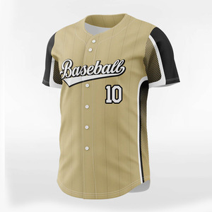 Custom Made Breathable Moisture-Wicking Baseball Jersey Plaid Letter Pattern <b>Heat</b>-Transfer Printed Front Team Plus Size Jersey - Product Image 4