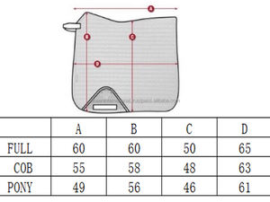 แผ่นอานขี่ม้าสำหรับอุปกรณ์ม้าม้าที่กำหนดเองขายส่งม้าและผู้ผลิตที่ทนทานในประเทศอินเดีย - Product Image 4