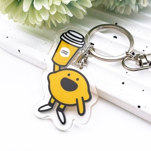 Porte-clés personnalisé en acrylique durable, Marktex - Product Image 3