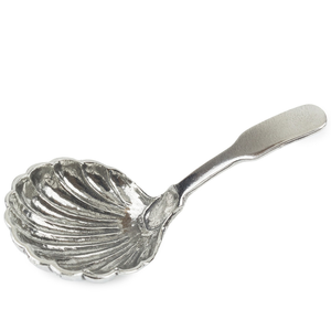 Decorative <b>Shell</b> Shaped Spoon Vintage Metal Salt and Spice Scoop for Kitchen Dining Table and Home Accessories - Product Image 2