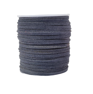 Wholesale Reliance <b>Leather</b> Shimmer Flat Suede <b>Leather</b> Cord <b>String</b> Soft Durable Jewelry Charm Rings Genuine Ingredients Uttar - Product Image 4