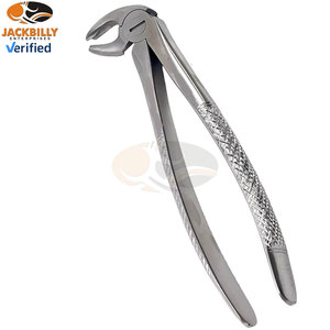 Forceps d'extraction dentaire en acier inoxydable pour molaires inférieures – Instruments chirurgicaux professionnels pour chirurgie buccale et retrait dentaire - Product Image 3