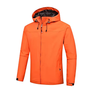 Custom Designer Men's Sports Windbreaker Jacket Fashionable Waterproof Polyester Plus Size Winter Block Zip Various Wholesale - Product Image 2